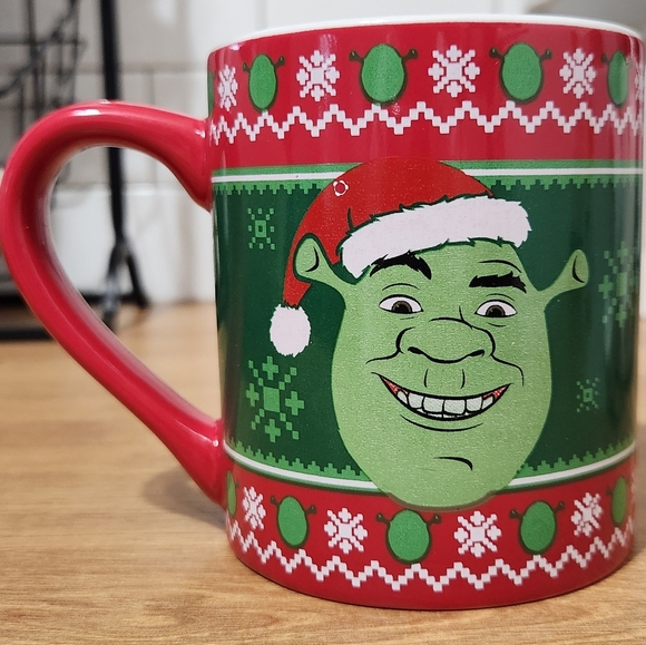 Shrek Ugly Christmas Sweater Mug - Picture 2 of 2